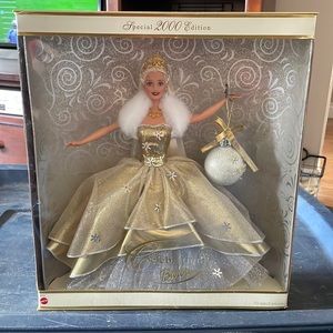 Barbie Doll Special 2000 Edition Gold and Silver